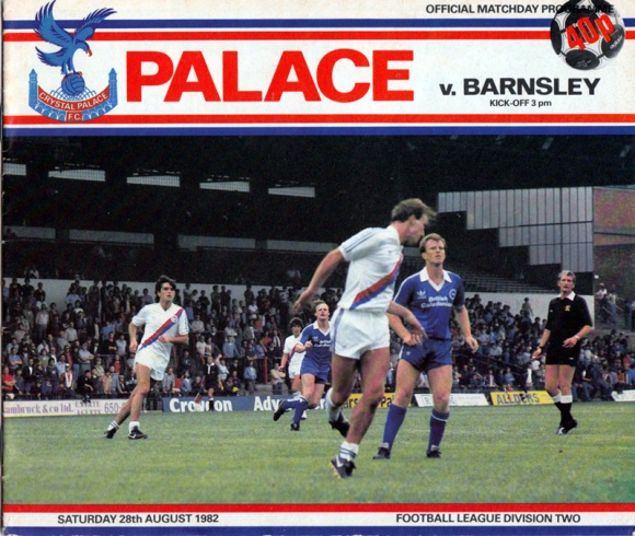 Andy Ritchie in action against Palace in a pre-season friendly.
